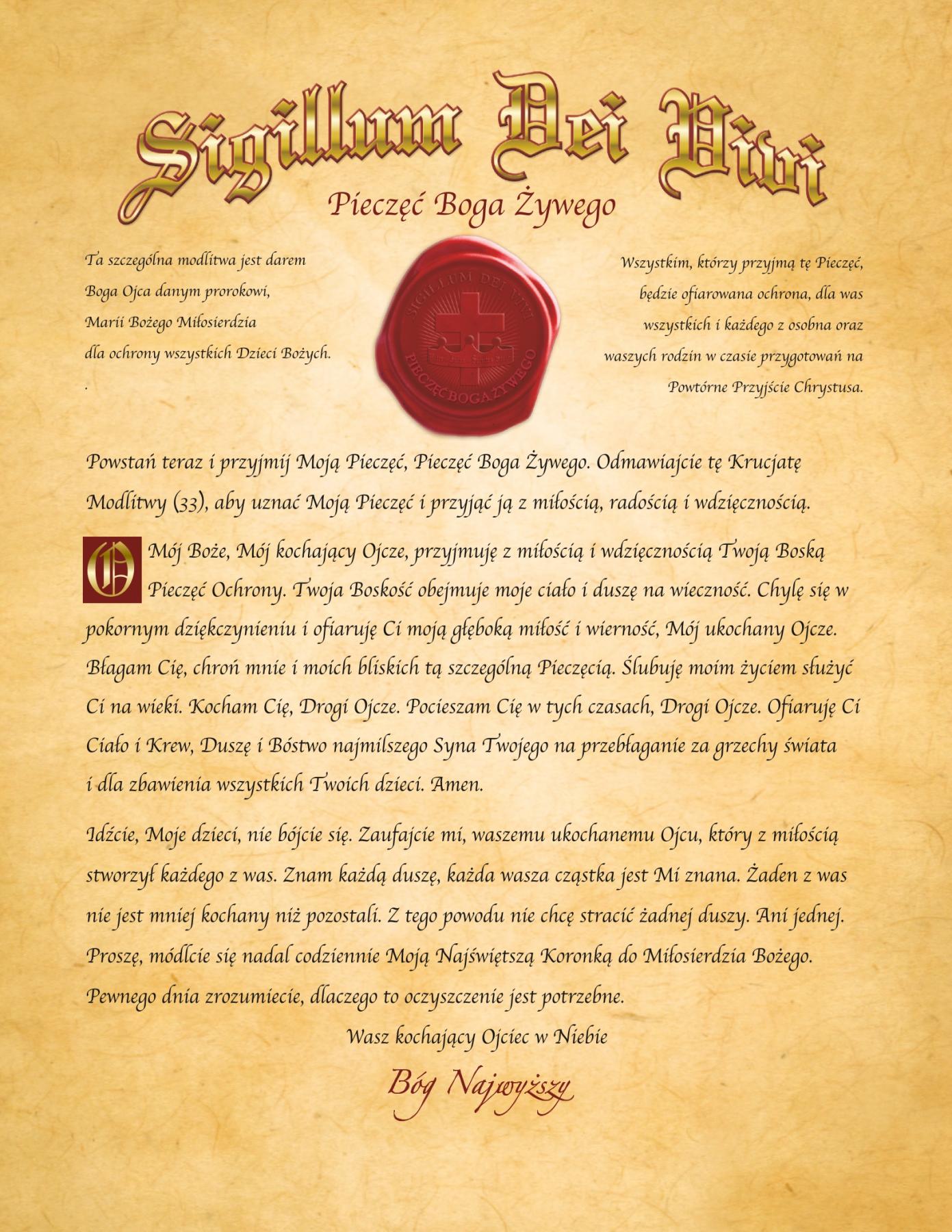 Pieczęć Boga Żywego